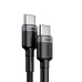 BASEUS CAFULE PD 2.0 100W TYPE-C TO TYPE-C CABLE 2M (CATKLF-ALG1)